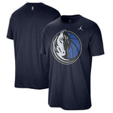 Dallas Mavericks Jordan Brand Statement Edition Essential T-Shirt Navy