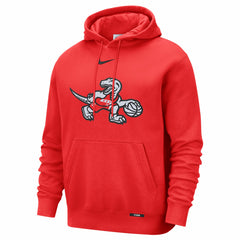 Toronto Raptors 2025/26 City Edition Essential Logo Remix Hoodie Red | Nike for sale