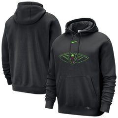 New Orleans Pelicans 2025/26 City Edition Essential Logo Remix Hoodie Black | Nike US