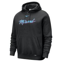 Miami Heat 2025/26 City Edition Essential Remix Club Hoodie Black | Nike discount