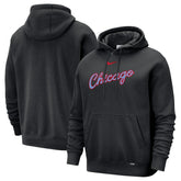 Chicago Bulls 2025/26 City Edition Essential Remix Club Hoodie for sale Black | Nike outlet