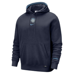 Memphis Grizzlies 2025/26 City Edition Courtside Remix Premium Hoodie Navy | Nike discount