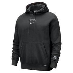 Brooklyn Nets 2025/26 City Edition Courtside Remix Premium Hoodie Black | Nike for sale