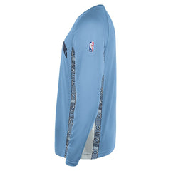 Memphis Grizzlies 2025/26 City Edition Authentic Pregame Dri-FIT Long Sleeve Shooting T-Shirt Light Blue | Nike outlet