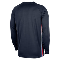 Philadelphia 76ers 2025/26 City Edition Authentic Pregame Dri-FIT Long Sleeve Shooting T-Shirt Navy | Nike discount