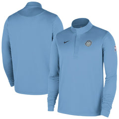 Memphis Grizzlies 2025/26 City Edition Remix Authentic Coaches Dri-FIT Half-Zip Top Light Blue | Nike US