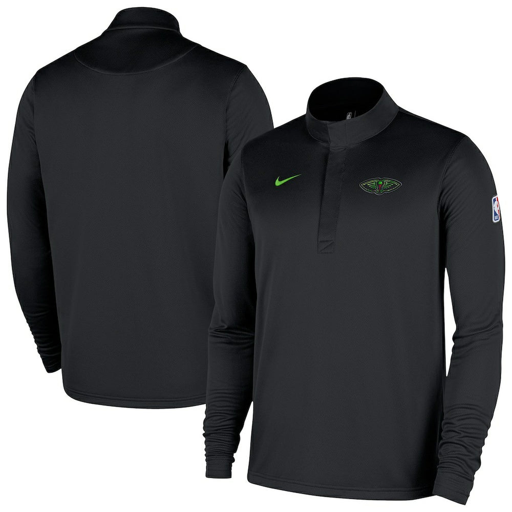 New Orleans Pelicans 2025/26 City Edition Remix Authentic Coaches Dri-FIT Half-Zip Top Black | Nike online