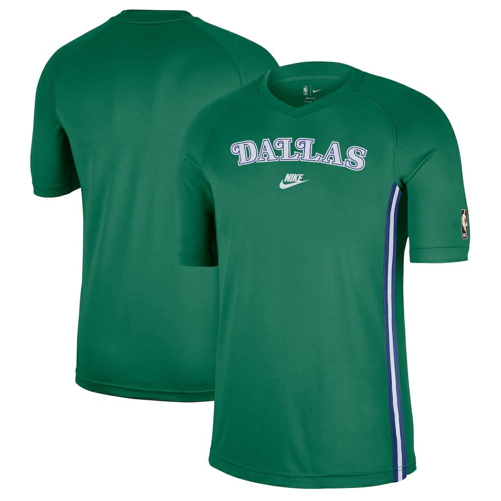 Dallas Mavericks Classic Edition Hardwood Classics Authentic Game Shooting T-Shirt for sale Green | Nike US