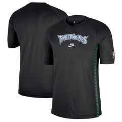 Minnesota Timberwolves Classic Edition Hardwood Classics Authentic Game Shooting T-Shirt Black | Nike online
