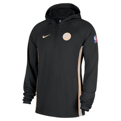Atlanta Hawks 2025/26 City Edition Remix Authentic On-Court Quarter-Zip Dri-FIT Hooded Jacket Black | Nike for sale