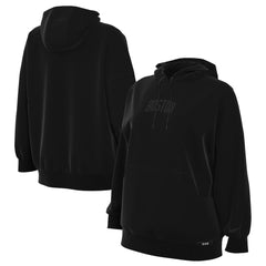 Boston Celtics Women's 2025/26 City Edition Remix Premium Fleece Hoodie Black | Nike