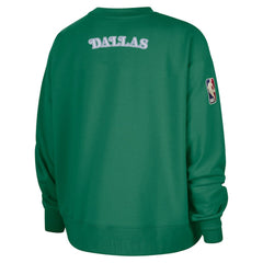Dallas Mavericks Women's Classic Edition Hardwood Classics Premium Phoenix Fleece Sweatshirt for sale Green | Nike for sale