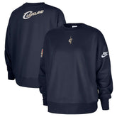 Cleveland Cavaliers Women's Classic Edition Hardwood Classics Premium Phoenix Fleece Sweatshirt for sale Navy | Nike US