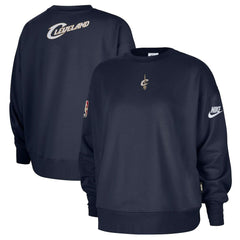 Cleveland Cavaliers Women's Classic Edition Hardwood Classics Premium Phoenix Fleece Sweatshirt for sale Navy | Nike US