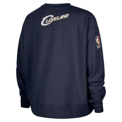Cleveland Cavaliers Women's Classic Edition Hardwood Classics Premium Phoenix Fleece Sweatshirt for sale Navy | Nike US