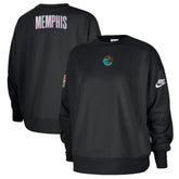 Memphis Grizzlies Women's Classic Edition Hardwood Classics Premium Phoenix Fleece Sweatshirt Black | Nike