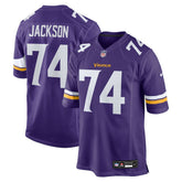 Nike Donovan Jackson Minnesota Vikings 2025 NFL Draft First Round Pick Game Jersey Purple