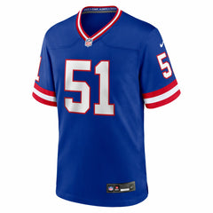 Nike Abdul Carter New York Giants First Round Pick 2nd Alternate Game Jersey Royal