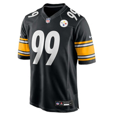 Nike Derrick Harmon Pittsburgh Steelers 2025 NFL Draft First Round Pick Game Jersey Black