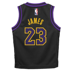 LeBron James Los Angeles Lakers Preschool 2025/26 City Edition Swingman Jersey Black | Nike Near Me