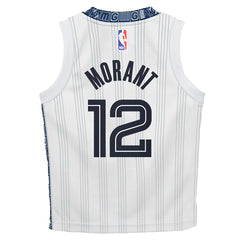 Ja Morant Memphis Grizzlies Preschool 2025/26 City Edition Swingman Jersey White | Nike discount
