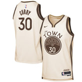 Stephen Curry Golden State Warriors Youth 2025/26 City Edition Swingman Jersey for sale Tan | Nike for sale