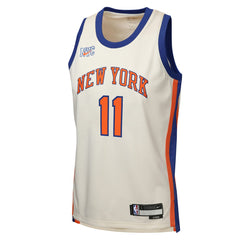 Jalen Brunson New York Knicks Youth 2025/26 City Edition Swingman Jersey Cream | Nike