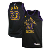 LeBron James Los Angeles Lakers Youth 2025/26 City Edition Swingman Jersey Black | Nike Lifestyle