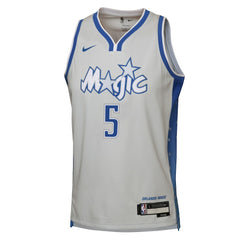 Paolo Banchero Orlando Magic Youth 2025/26 City Edition Swingman Jersey Silver | Nike outlet