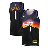 Devin Booker Phoenix Suns Youth 2025/26 City Edition Swingman Jersey Black | Nike discount