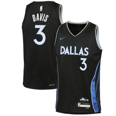 Anthony Davis Dallas Mavericks Youth 2025/26 City Edition Swingman Jersey for sale Black | Nike Lifestyle