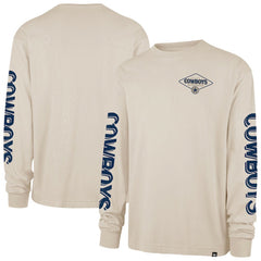 47 brand Dallas Cowboys '47 Cairn Ravine Foundation Long Sleeve T-Shirt Tan