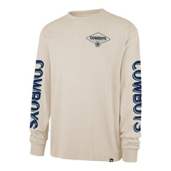 47 brand Dallas Cowboys '47 Cairn Ravine Foundation Long Sleeve T-Shirt Tan