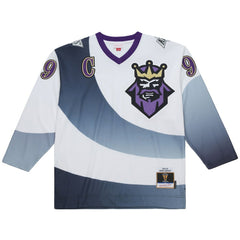 Wayne Gretzky Los Angeles Kings Mitchell & Ness Big & Tall 1995-96 Blue Line 2.0 Jersey - White - NHL 202945399