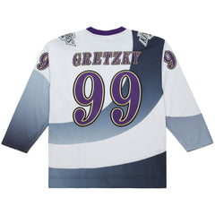 Wayne Gretzky Los Angeles Kings Mitchell & Ness Big & Tall 1995-96 Blue Line 2.0 Jersey - White - NHL 202945399