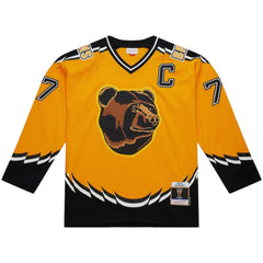 Ray Bourque Boston Bruins Mitchell & Ness Big & Tall 1996-97 Blue Line 2.0 Jersey - Gold - NHL 202945402