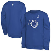 Orlando Magic Jordan Brand Youth Courtside Statement Edition Sweatshirt Royal
