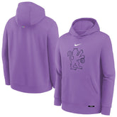 Sacramento Kings Youth 2025/26 City Edition Club Fleece Pullover Hoodie Purple | Nike US