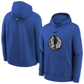 Dallas Mavericks Youth 2025/26 City Edition Club Fleece Pullover Hoodie for sale Royal | Nike online