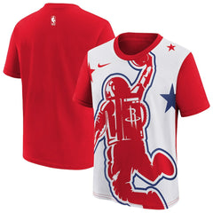 Houston Rockets Youth 2025/26 City Edition Max90 T-Shirt Red/White | Nike discount