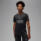Paris Saint-Germain Jordan Brand Youth 2025/26 Strike Fourth Training Top Black - Jordan Discount