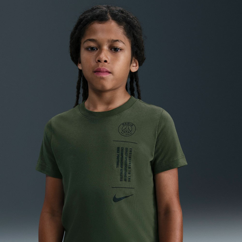 Paris Saint-Germain Youth T-Shirt Olive - Nike