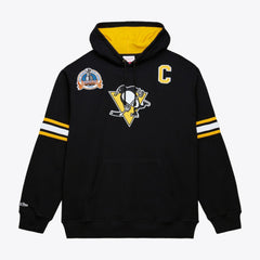 Mario Lemieux Pittsburgh Penguins Mitchell & Ness 1992 Name & Number Premium Pullover Hoodie - Black - NHL 202948290
