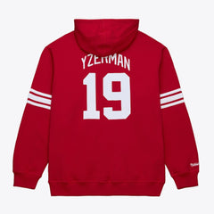 Steve Yzerman Detroit Red Wings Mitchell & Ness 1997 Name & Number Premium Pullover Hoodie - Scarlet - NHL 202948291