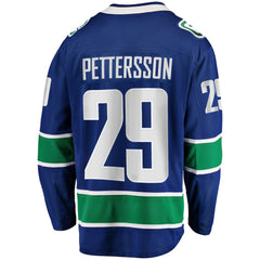 Marcus Pettersson Vancouver Canucks Fanatics Home Breakaway Jersey - Blue - NHL 202950119