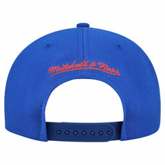 New York Islanders Mitchell & Ness Retro Script Colorblock Snapback Hat - Royal - NHL 202950562