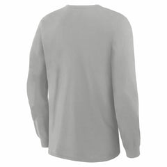Fanatics Dallas Cowboys Big & Tall Clock Management Legacy Long Sleeve T-Shirt Heather Gray