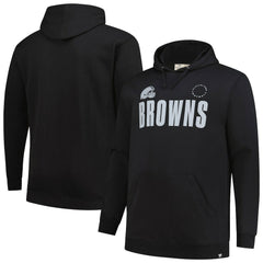 Fanatics Cleveland Browns Big & Tall Chip Shot Hoodie Black