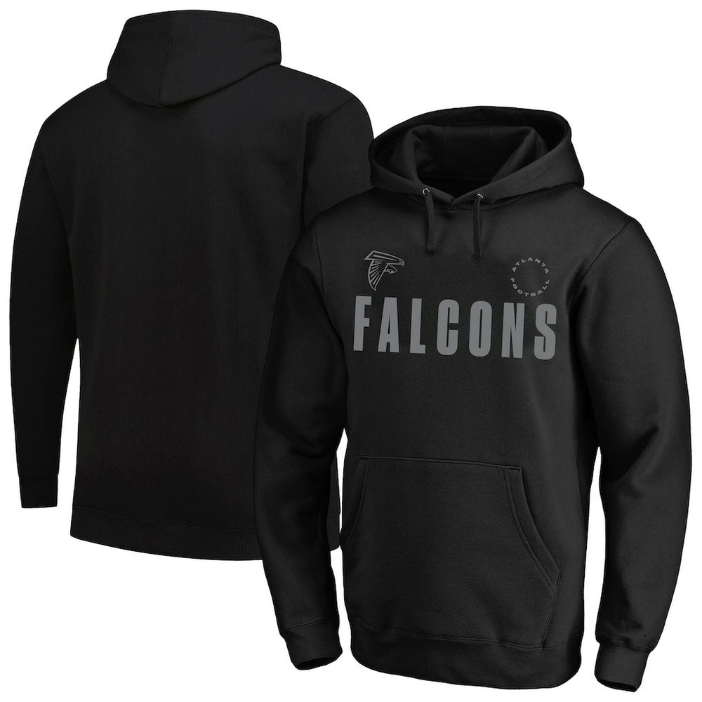 Fanatics Atlanta Falcons Big & Tall Chip Shot Hoodie Black