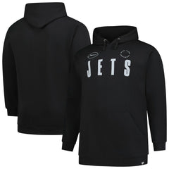 Fanatics New York Jets Big & Tall Chip Shot Hoodie Black